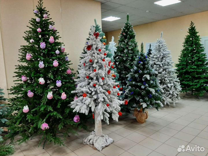 Елка ель искуственная литая опт, розница