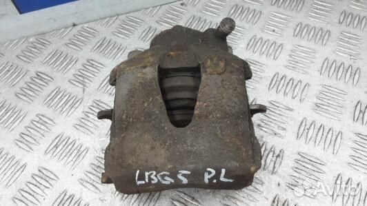 Суппорт тормозной передний левый skoda fabia 2 (LB