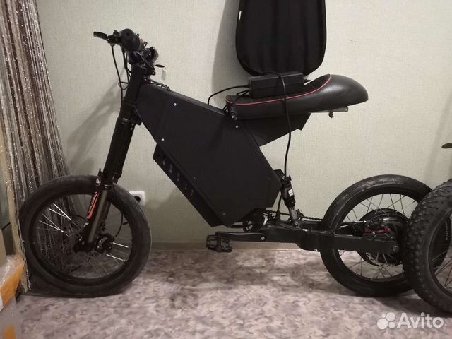 Электровелосипед мощный(электропитбайк)