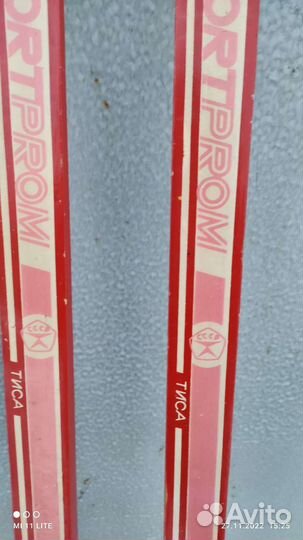 Лыжи деревянные СССР