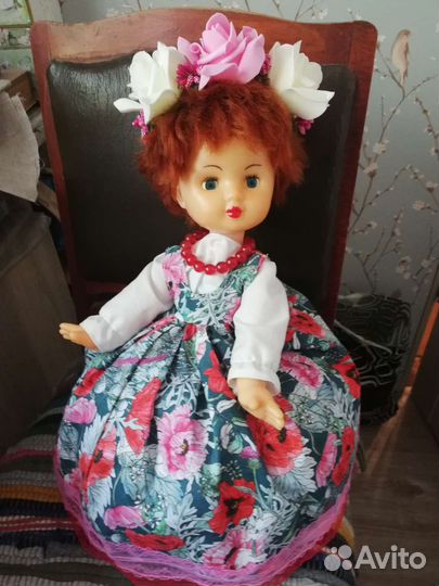 Кукла СССР чайница