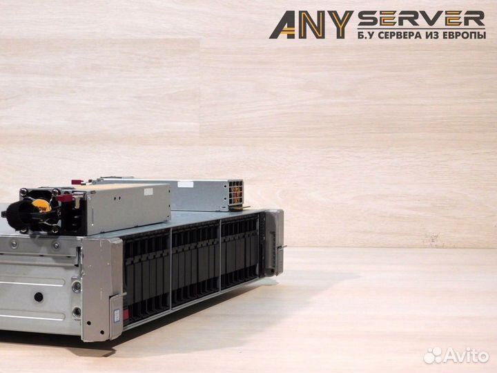 Сервер HP DL380 Gen9 2x E5-2667v3 128Gb P440 24SFF