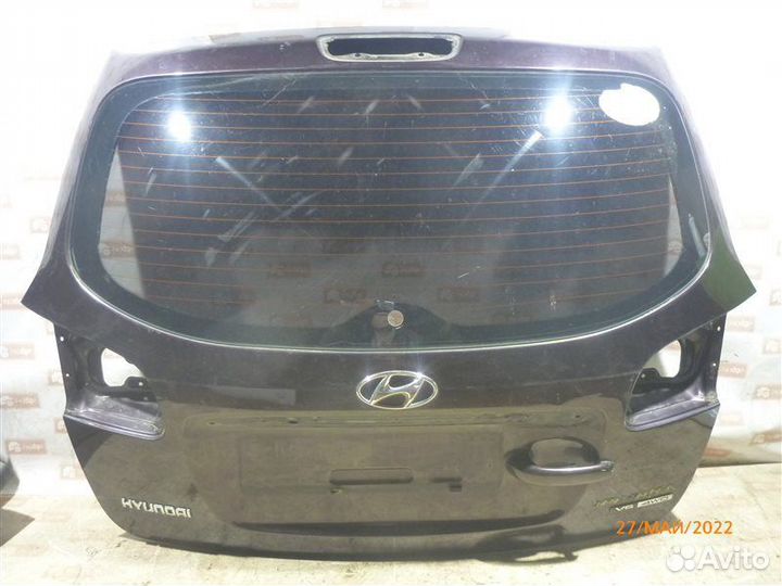 Дверь багажника Hyundai Santa Fe CM G6EA 2008