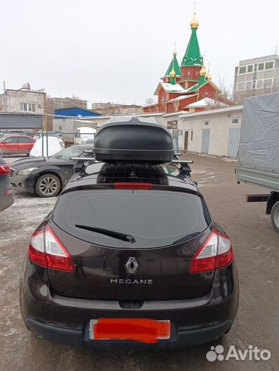 Автобокс на крышу renault megane