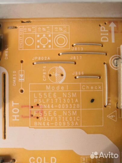 Блок питания L55E6