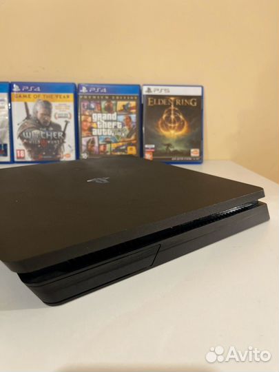 Sony ps4 Slim 1tb 2 Геймпада+Игры