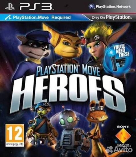 Герои (PlayStation Move Heroes) Move. Игра для PS3