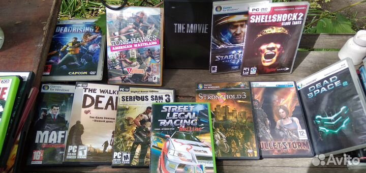 Раритетные компьютерные игры + DVD