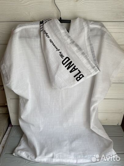 Рубашка с капюшоном 11-13 лет