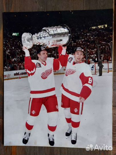 Фото первых русских хоккеистов в нхл.Оригинал