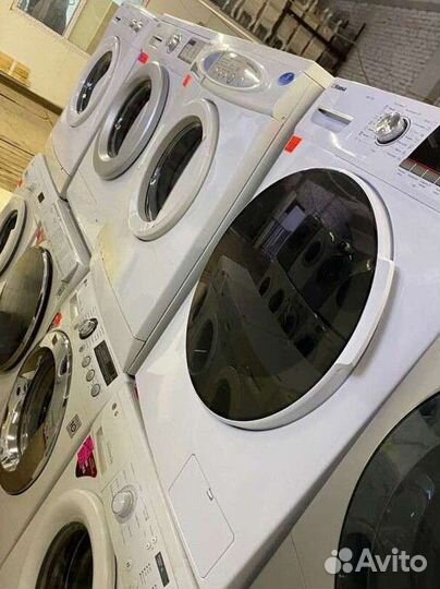 Стиральная машина б/у с гарантией:с сушкой,с паром