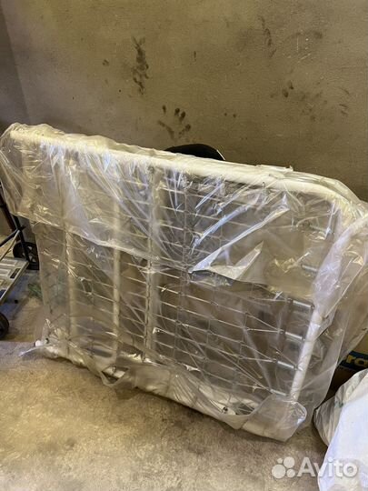 Раскладушка металлическая без матраса