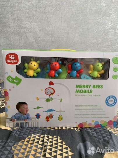 Мобиль на кроватку Baby Go
