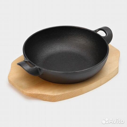 Сковорода чугунная Magma 'Янсан', 21,5x16,5x4,4 см
