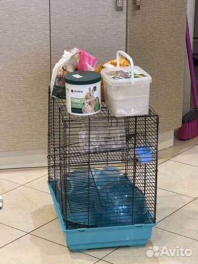 Клетка для хомяка (набор)