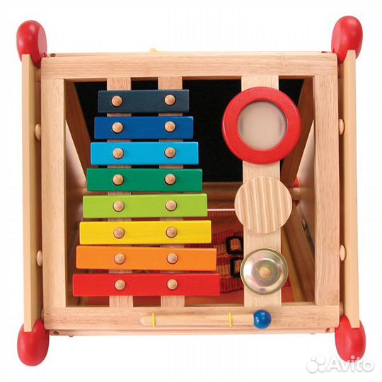Бизиборд развивающий центр деревянная I'm Toy