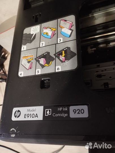 Мфу HP Officejet 7500A E910А, цветн., A3