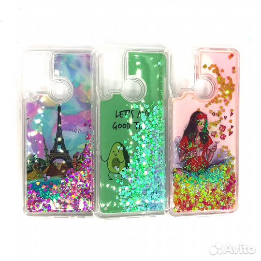 Переливающиеся чехлы для Huawei Honor 9A