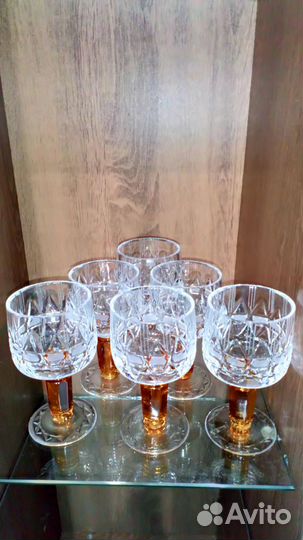 Фужеры хрустальные 