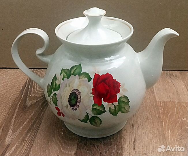 Чайник заварочный фарфоровый СССР