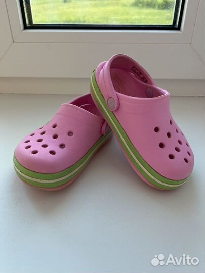Сабо детские Crocs с 6-7