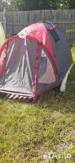 Палатка туристическая 2 местная бу