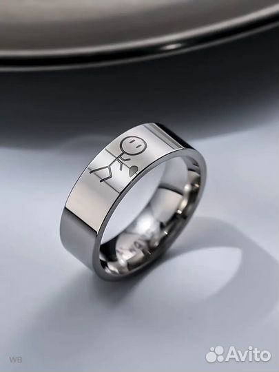 Парные кольца женская бижутерия набор в подарок дл