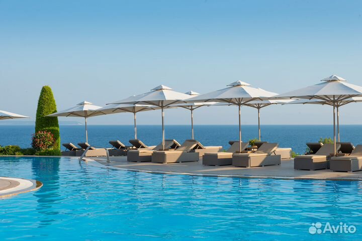 Пляжные зонты от солнца с наклоном