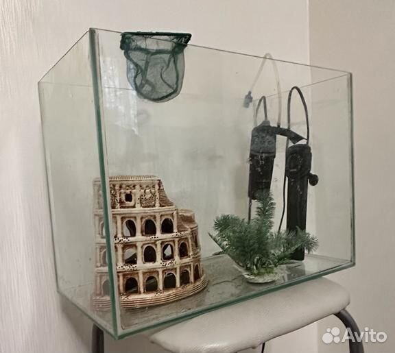 Аквариум 30литров 43х23х32+оборудование