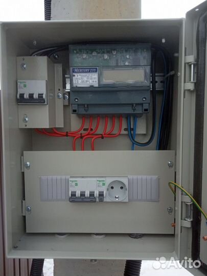 Подключение электричества. Электромонтажные работы