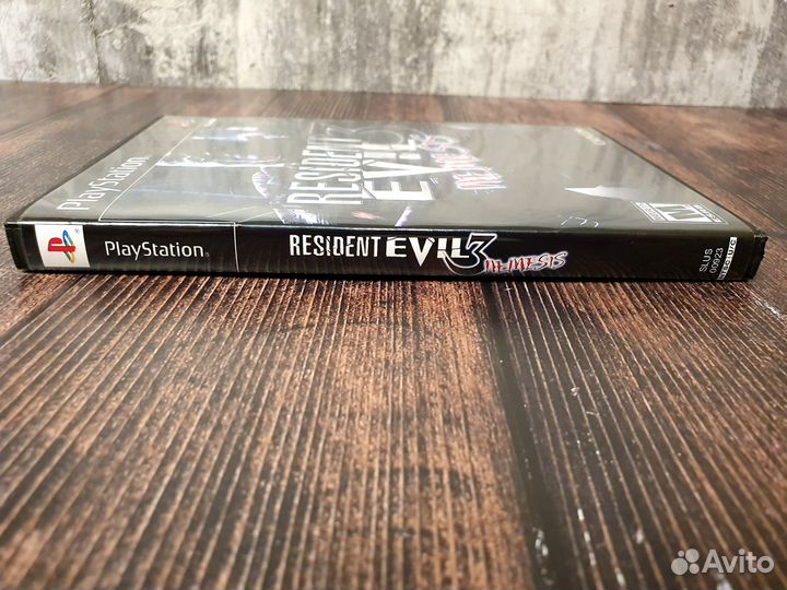 Игры ps1 Resident Evil 3 Nemesis dvd box пс1 ps2