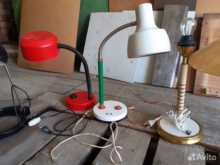 Лампа настольная СССР