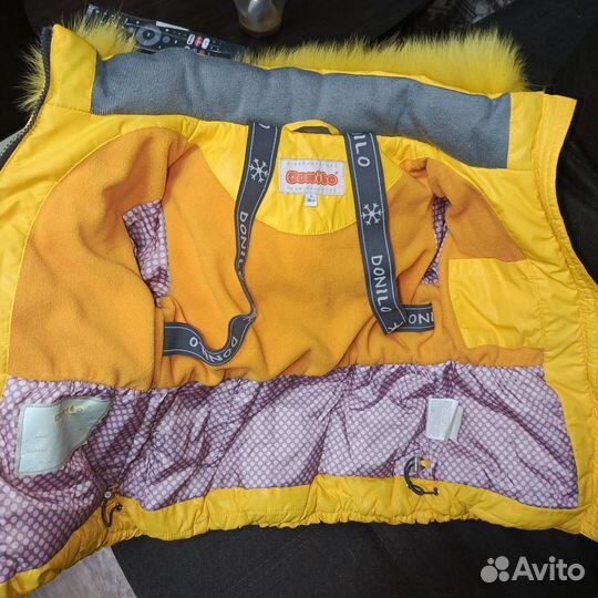 Зимний костюм для девочки