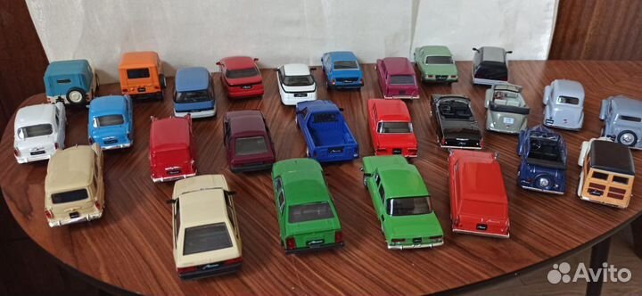 Модель автомобиля Москвич, 1:43, СССР и Deagostini