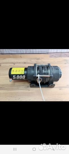 Лебедка электрическая 5000. 12v новая