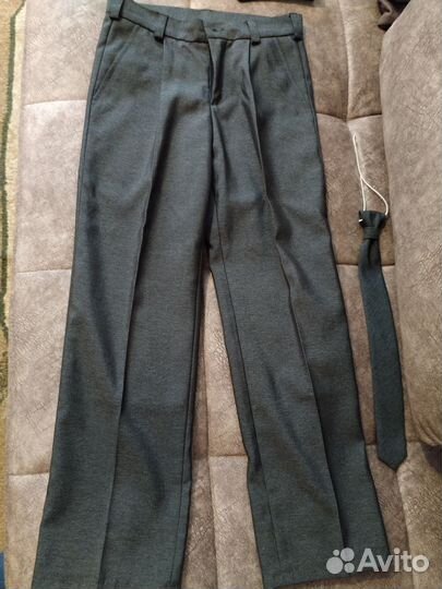 Школьная форма для мальчика серая