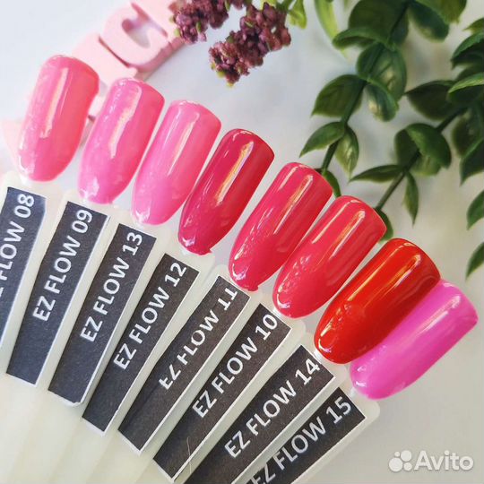 Цветные гели Ez Flow наборы 12,24,36шт