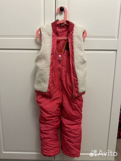 Зимний костюм для девочки 110