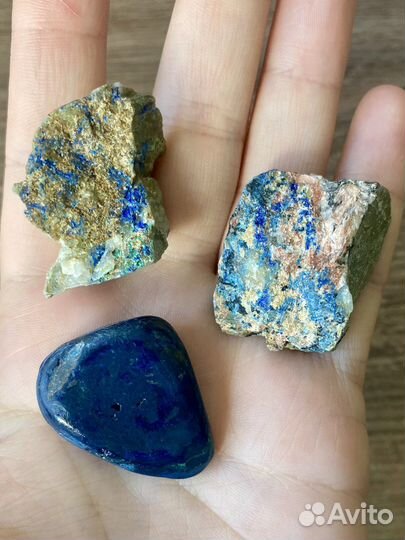 Азурит Азуромалахит минерал камень
