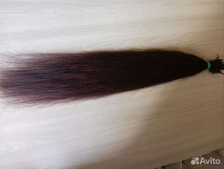 Волосы для наращивания 60 см бу