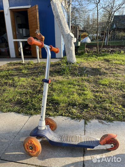 Самокат детский трехколесный бу