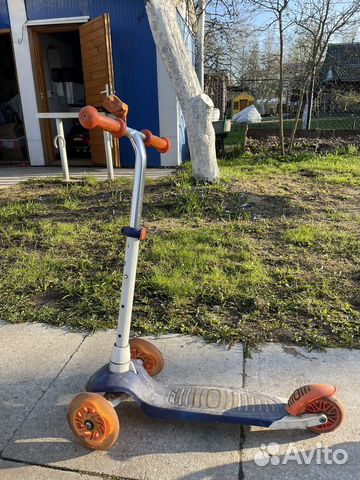 Самокат детский трехколесный бу