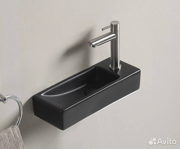 Раковина Gid Suspendido Bm9271L 62202L черная матовая, 38x14.5x8