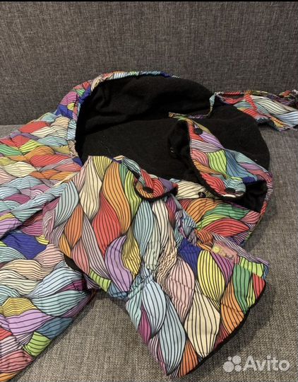 Зимний конверт в коляску leokid