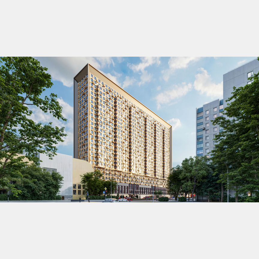 1-к. квартира, 38,6 м², 11/28 эт.