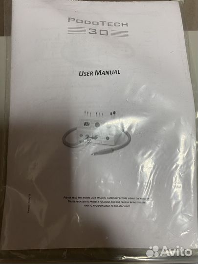 Педикюрный аппарат с пылесосом podotech 3D