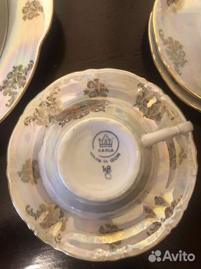 Чайный сервиз гдр Мадонна 6 персон