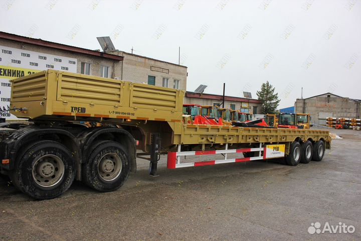Полуприцеп трал (тяжеловоз) AMUR LYR9606TDP, 2023