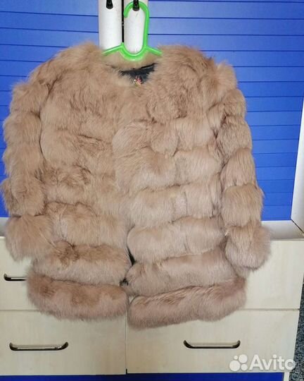 Шуба из песца