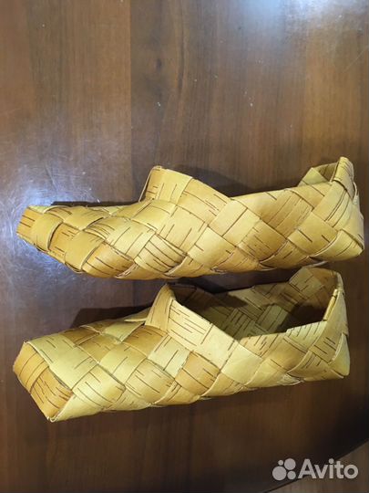 Лапти из бересты